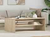 Coffee Table Sonoma Oak 80 x 50 x 40 cm Engineered Wood 8000278
