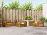 Sofa Sets 6 pcs Natural Solid Acacia Wood 3374374