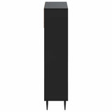 Shoe Cabinet ZWOLLE 78 x 24 x 103 cm Engineered Wood Black 896436