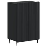Shoe Cabinet ZWOLLE 59.5 x 39.5 x 91.5 cm Engineered Wood Black 896426