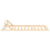 Slatted Bed without Mattress Base Adjustable Head 80x200cm 327261