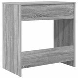 Desk with Drawer Grey Sonoma 77.5 x 43 x 79 cm Engineered Wood 869519