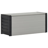 Garden Waste Basket Grey 85x34x40 cm 340988