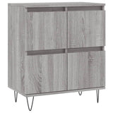 Sideboards 3 pcs Grey Sonoma Engineered Wood 3190203