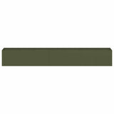 Planter Olive Green 280x40x40 cm Cold-rolled Steel 860692