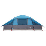 Family Tent with Rainfly Water-resistant 10-Person Blue 42042199