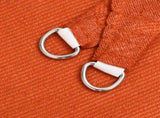 Sunshade Sail 160 g/m Orange 3.5x4.5 m HDPE 311681