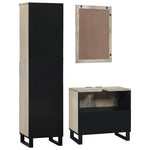 Bathroom Furniture Set with Drawer 3 pcs White 38 x 33 x 160 cm 3310049