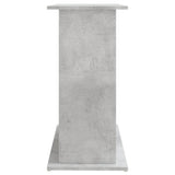 Aquarium Stand Concrete Grey 81x36x73 cm Engineered Wood 833603