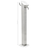 Water Column Silver Stainless Steel 304 Garden Water Column 45453