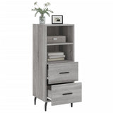 Sideboard Grey Sonoma 34.5x34x90 cm Engineered Wood 828690