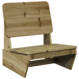 Garden Chairs 2 pcs 60x64x70.5 cm Impregnated Wood Pine 859316