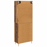 Highboard Old Wood 69.5 x 34 x 180 cm Engineered Wood 3415670