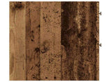 Narrow Bathroom Cupboard with Wheels Old Wood Engineered Wood 855293