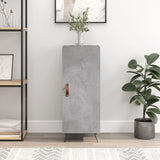 Sideboard Concrete Grey 34.5x34x90 cm Engineered Wood 828512