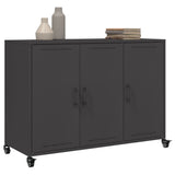 Sideboard Black 100.5x39x72 cm Steel 846680