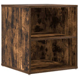 Corner Cabinet Smoked Oak 200x40x45 cm Engineered Wood 3307832