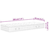 Pocket Spring Mattress Medium Firm 90x200 cm 372838