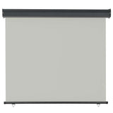 Balcony Side Awning 125x250 cm Grey 48422