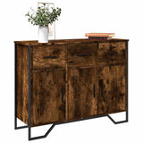 Sideboard Smoked Oak 97x32.5x74.5 cm Engineered Wood 848561