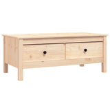 Coffee Table 100x50x40 cm Solid Wood Pine 814604