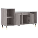 TV Cabinet Grey Sonoma 100x35x55 cm Engineered Wood 831314