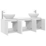 Bathroom Cabinet Set 3 pcs White 49.5 x 44.5 x 65 cm 3405687
