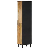 Bathroom Cabinet 38x33x160 cm Solid Wood Mango 356913