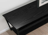 Console Table Black oak 100 x 29 x 75 cm Engineered wood 883524
