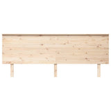 Bed Headboard 204x6x82.5 cm Solid Wood Pine 819190
