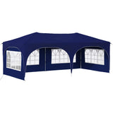Pop-up Party Tent 575 x 288 x 245 cm Blue Oxford Fabric 42019890