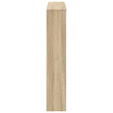 Fireplace Surround Sonoma Oak 102 x 20 x 102 cm Engineered Wood 8006635