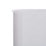 47186 9-panel Wind Screen Fabric 1200x80 cm Sand White