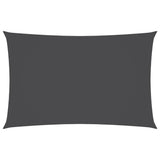 Sunshade Sail Oxford Fabric Rectangular 2.5x5 m Anthracite 135099