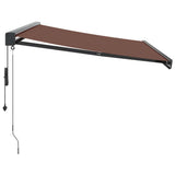 Automatic Retractable Awning Brown 350x250 cm 3215734