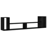 TV Cabinet 100 x 30 x 50 cm Black Oak Engineered Wood 8010912