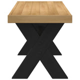 Dining Bench NOAIN 120 x 41 x 45 cm Solid Pine Wood Natural 42020927