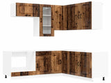 Kitchen Unit KALMAR 8 pcs Old Wood Engineered Wood 3438389