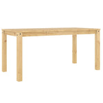 ZNTS Dining Table Panama 160x80x75 cm Solid Wood Pine 4005705