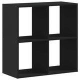 Bookcase Black 68,5x32x68,5 cm Engineered Wood 852826
