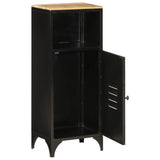 Bathroom Cabinet 40x27x90 cm Iron and Solid Wood Mango 358563