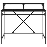 Desk Black Oak 100 x 50 x 90 cm Engineered Wood 881278