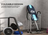 Foldable Gravity Inversion Table Back Therapy Home Fitness Bench Black T3398P349194