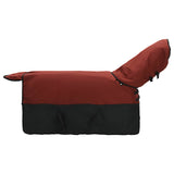 Horse Blanket Bordeaux and Black 135 cm Polyester 42013133