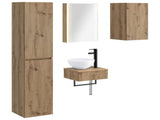Bathroom Furniture Set 5 pcs Artisan Oak 3407262