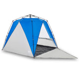 Beach Tent 4-Person Azure Blue Quick Release Waterproof 4005305