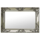 Wall Mirror Silver Wood, glass, engineered wood Small-Medium 320330