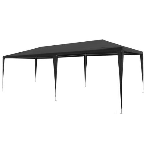 ZNTS Party Tent 3x6 m PE Anthracite 45088