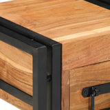 Bedside Cabinet Brown 30 x 30 x 40 cm Solid acacia wood 4016710