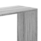 Bookcase 5-Tier Grey Sonoma 80.5x23.5x162.5 cm Engineered Wood 852776